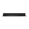 Hangz™ Black No Stud 4" Depth Floating Shelf